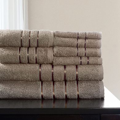 Portsmouth Home 8-piece Plush Bath Towel Set