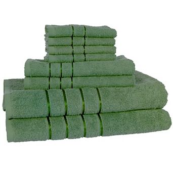 Portsmouth Home 8 pc Plush Bath Towel Set