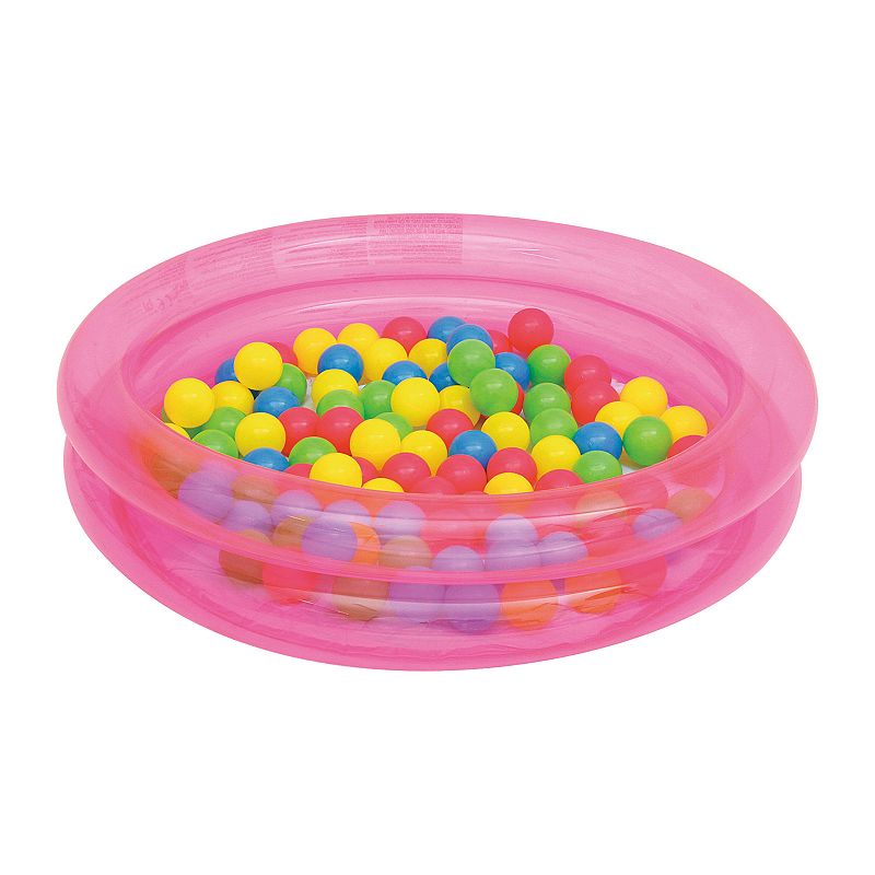 UPC 821808100576 product image for Bestway Up, In, & Over 2-Ring Ball Pit Pink Play Pool | upcitemdb.com