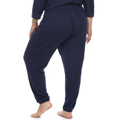 Plus Size Sonoma Goods For Life® Banded Bottom Sleep Pantss