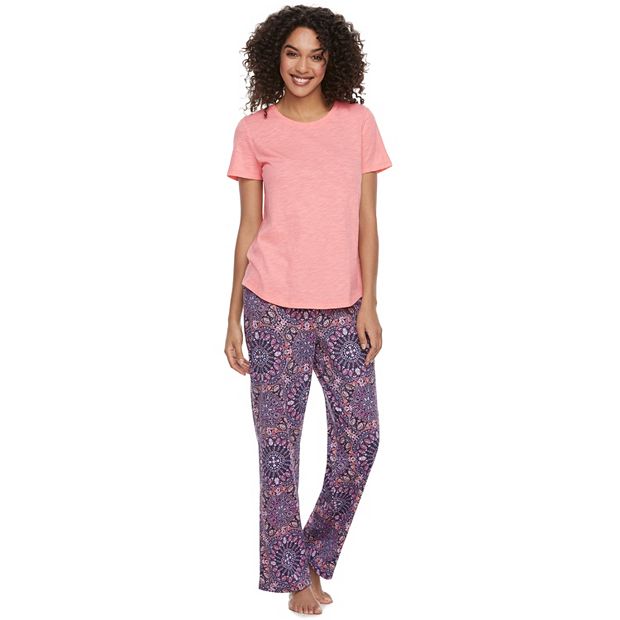 Women's Sonoma Goods For Life® Pajamas: Sleep Top, Pants & Socks 3-Piece PJ  Set