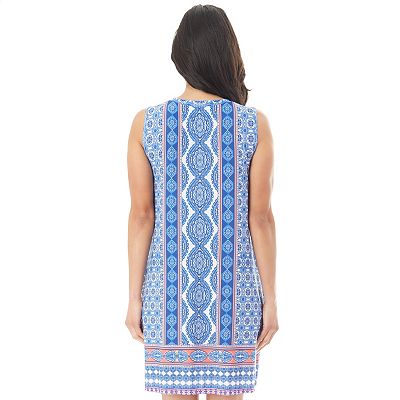 Women s Apt. 9 Printed Swing Dress