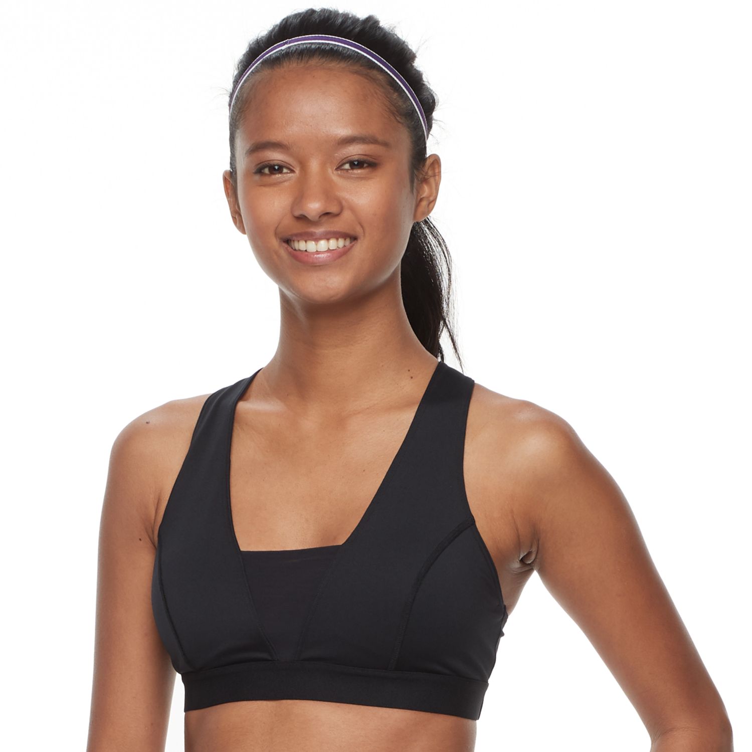 kohls fila sports bra
