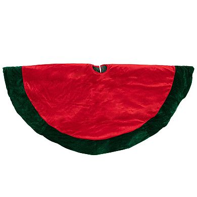 Northlight 60-in. Velveteen Christmas Tree Skirt
