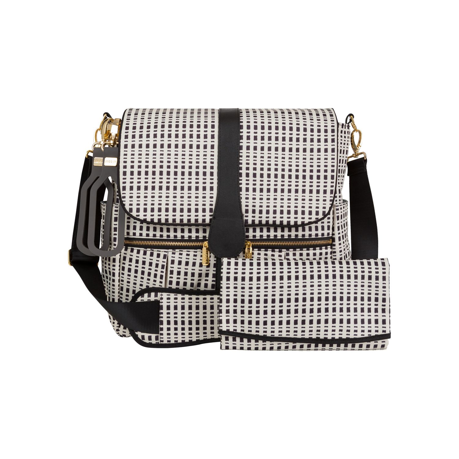 jj cole backpack diaper bag gray heather