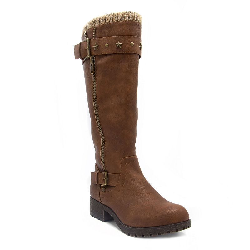 UPC 191045181127 product image for sugar Quickster Women's Riding Boots, Size: medium (8.5), Brown | upcitemdb.com