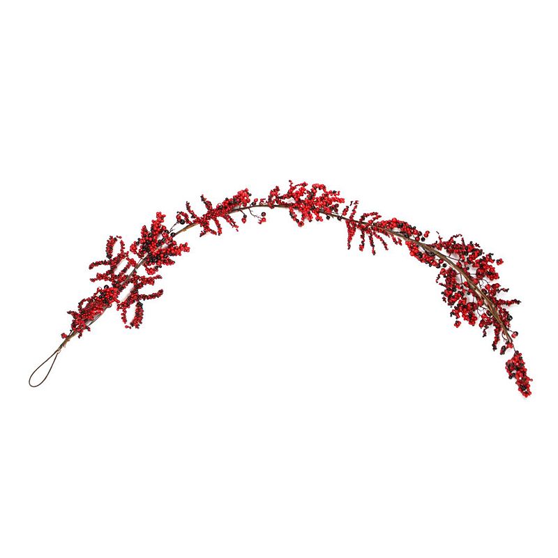 Northlight 6-ft. Artificial Berry Christmas Garland, Red