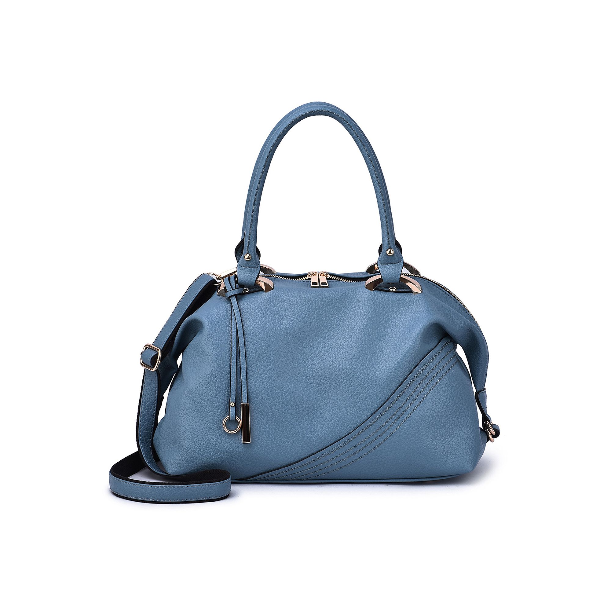 Mellow World Sam Satchel, Grey Blue