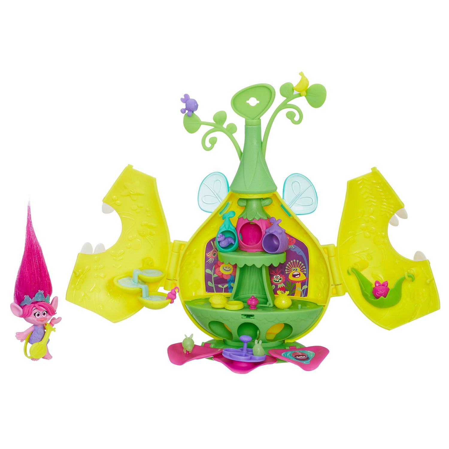 trolls tree playset