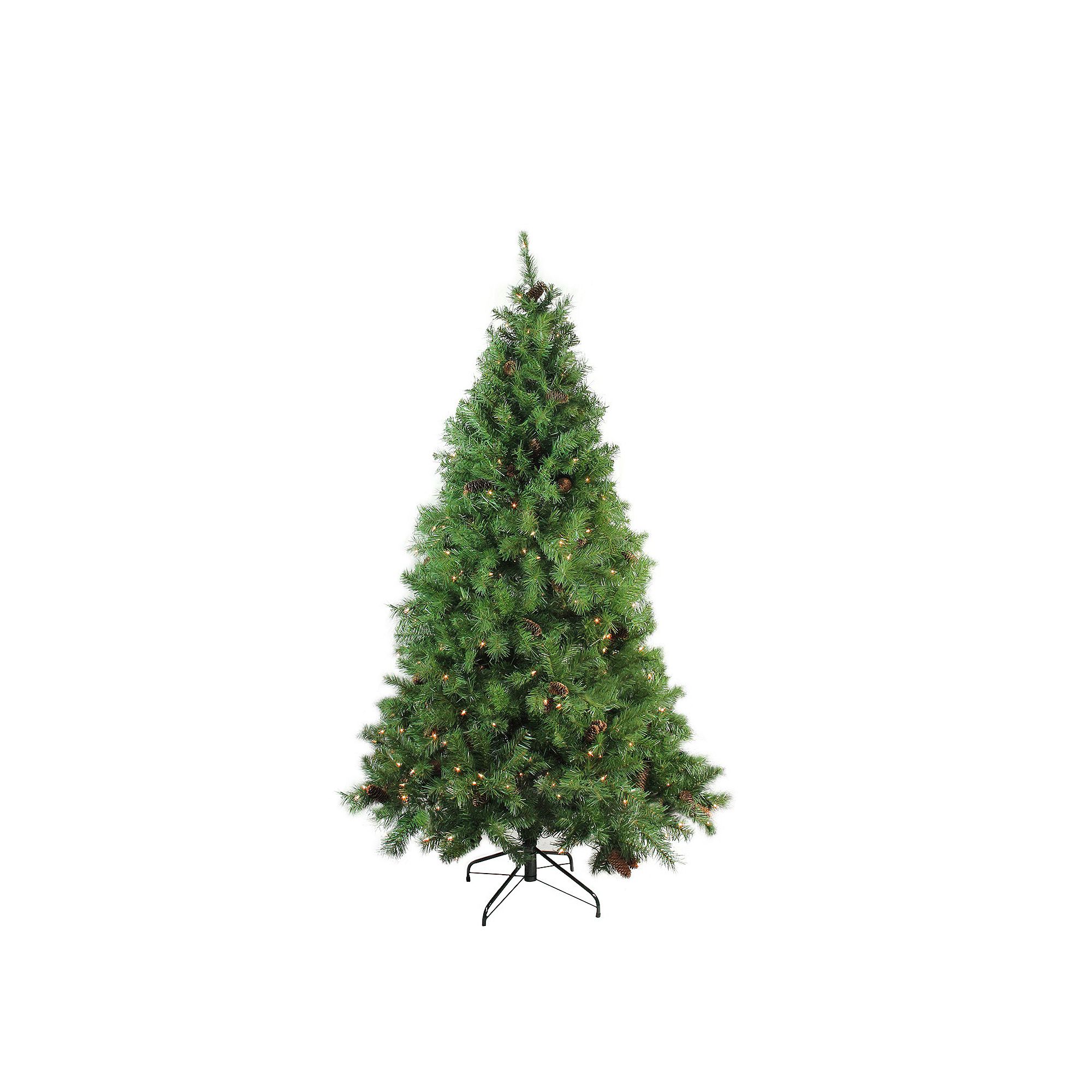Northlight 7.5-ft. Pre-Lit Dakota Red Pine Artificial Christmas Tree, Green