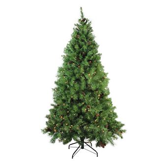 Northlight 7.5-ft. Pre-Lit Dakota Red Pine Artificial Christmas Tree