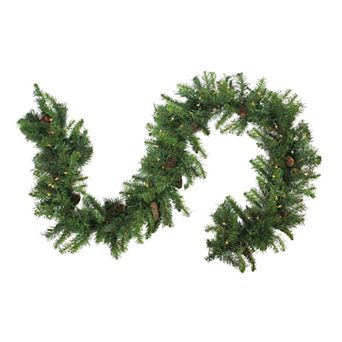Northlight 9-ft. Pre-Lit Dakota Red Pine Artificial Christmas Garland