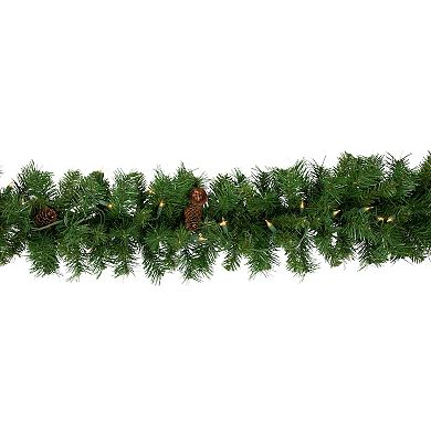 Northlight 9-ft. Pre-Lit Dakota Red Pine Artificial Christmas Garland