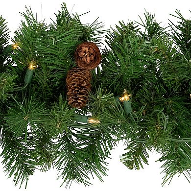 Northlight 9-ft. Pre-Lit Dakota Red Pine Artificial Christmas Garland