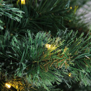 Northlight 6.5-ft. Warm Clear Pre-Lit Cashmere Pine Artificial Christmas Tree