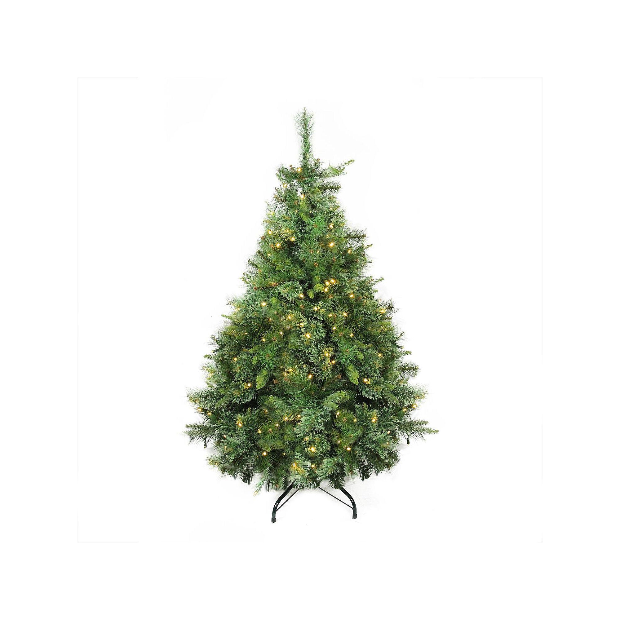 Northlight 4.5-ft. Warm Clear Pre-Lit Cashmere Pine Artificial Christmas Tr