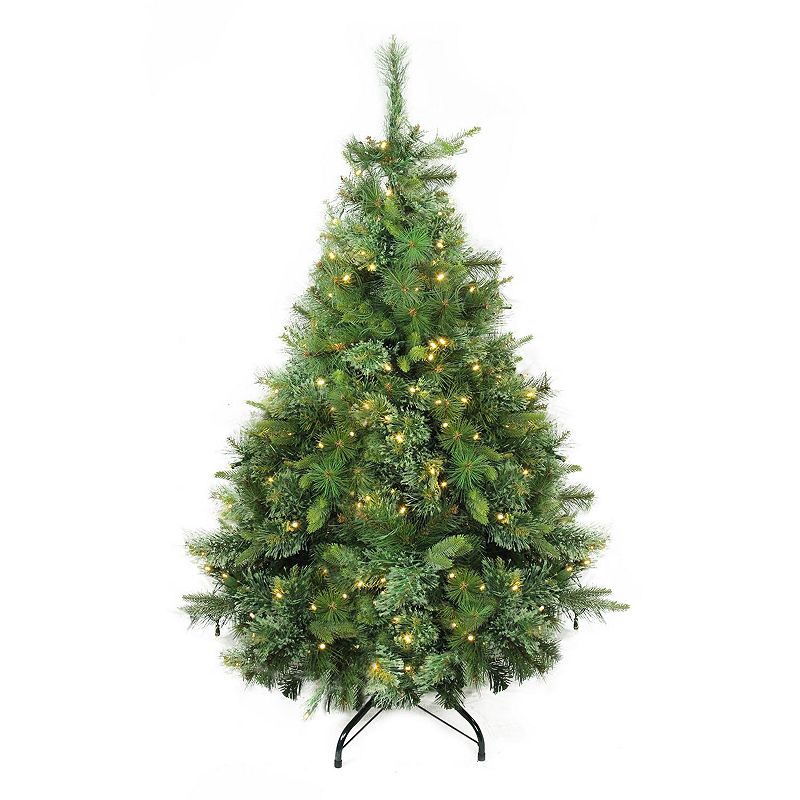 Northlight 4.5-ft. Warm Clear Pre-Lit Cashmere Pine Artificial Christmas Tr