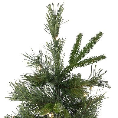 Northlight 4.5-ft. Warm Clear Pre-Lit Cashmere Pine Artificial Christmas Tree
