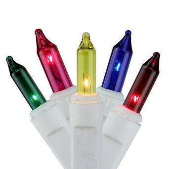 Shimmering Multicolor Mini Icicle 300 Christmas Lights