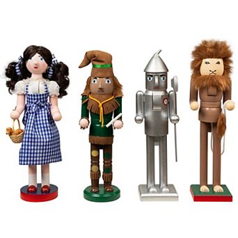 Northlight The Wizard of Oz Nutcracker Christmas Decor 4 pc Set