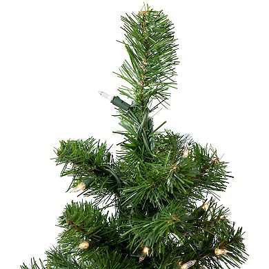 Northlight 18-in. Pre-Lit Noble Fir Artificial Christmas Tree