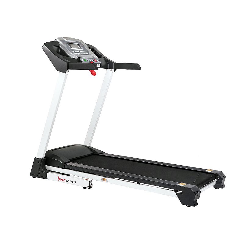 Sunny Health & Fitness Smart Bluetooth Incline Treadmill, Multicolor