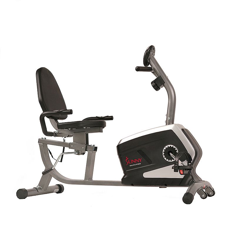 Sunny Health & Fitness SF-RB4616 Easy Adjustable Seat Recumbent Bike