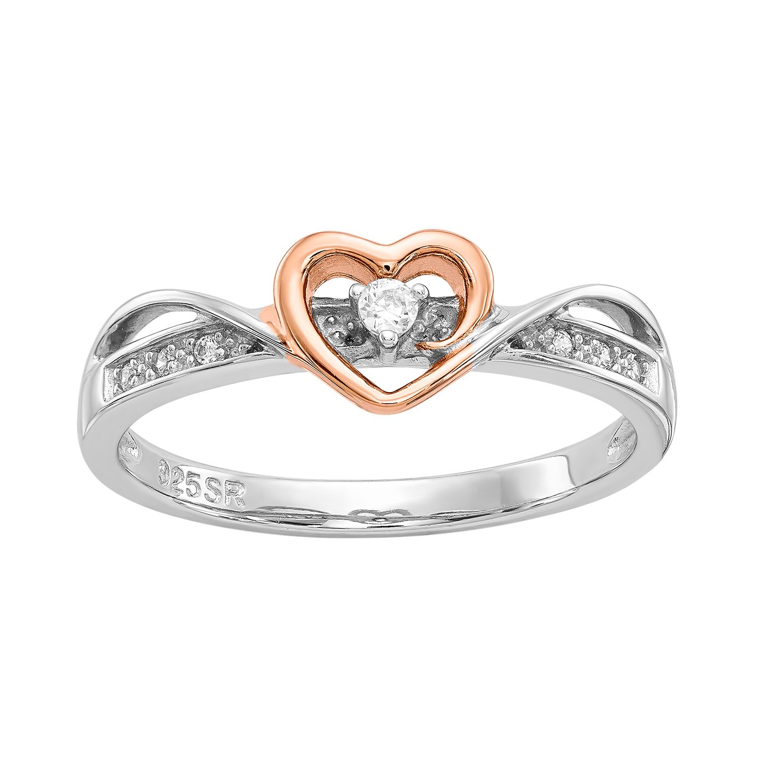 two heart promise ring