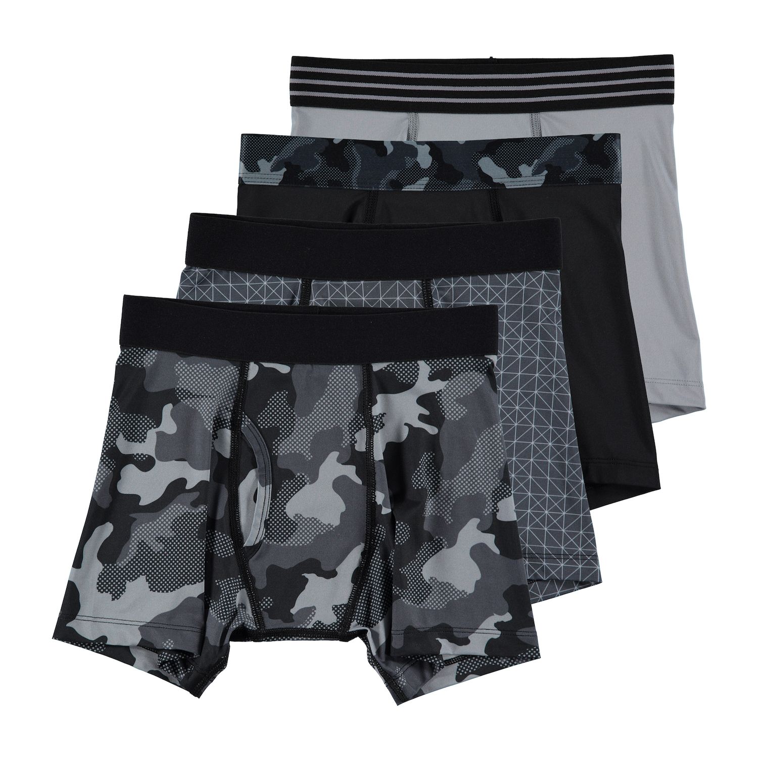 boys husky camo pants