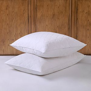 True North by Sleep Philosophy Quilted 2-pack 300 Thread Count Feather Pillow