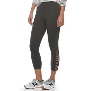 Women's French Laundry Strappy Crop Leggings
