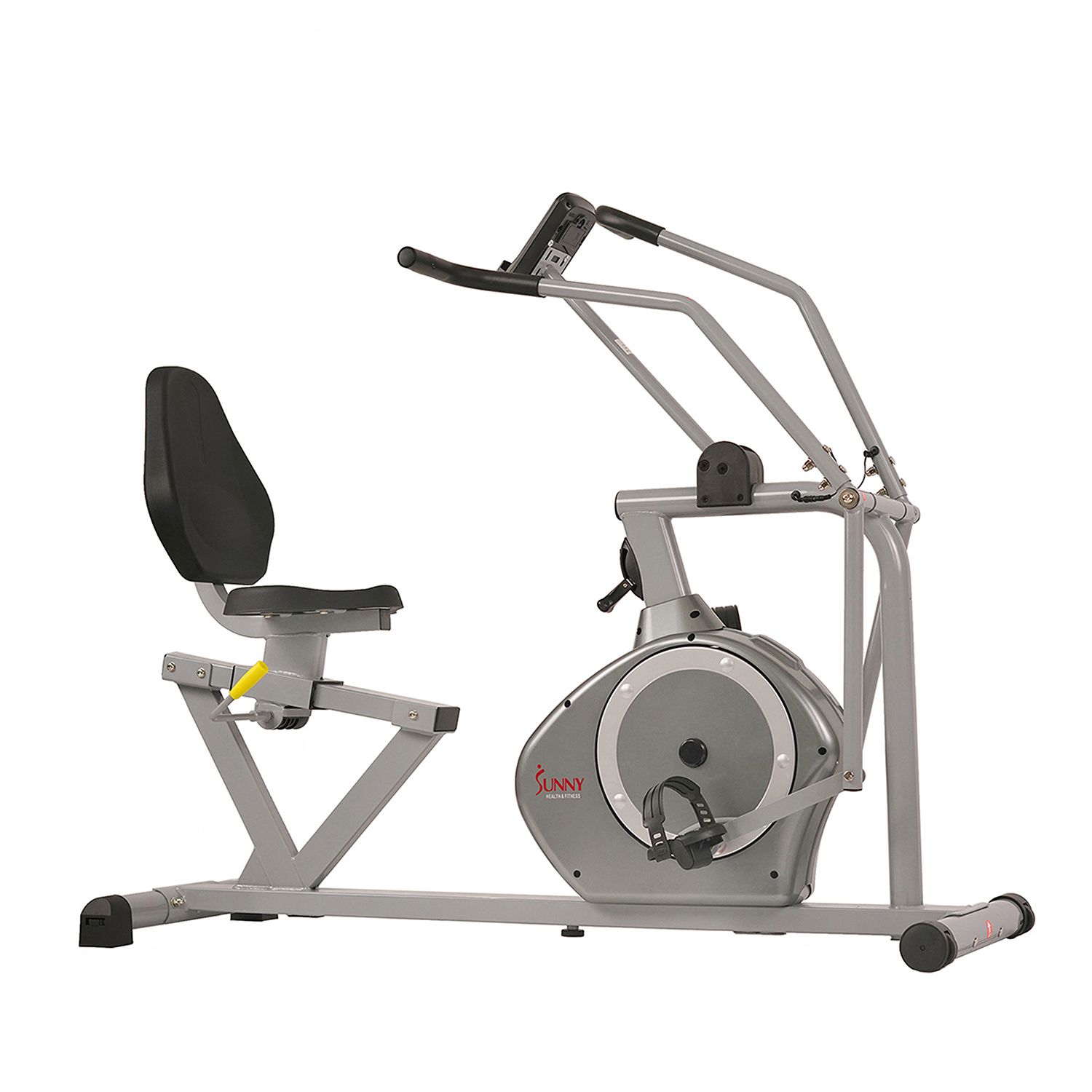 sunny health fitness recumbent bike