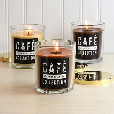 LumaBase Café Collection Scented Candles - Set of 3