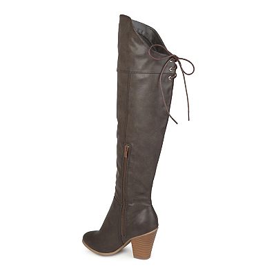 Journee Collection Spritz Women s Over The Knee Boots