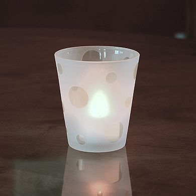 LumaBase Warm White LED Tealight Candle 12-piece Set