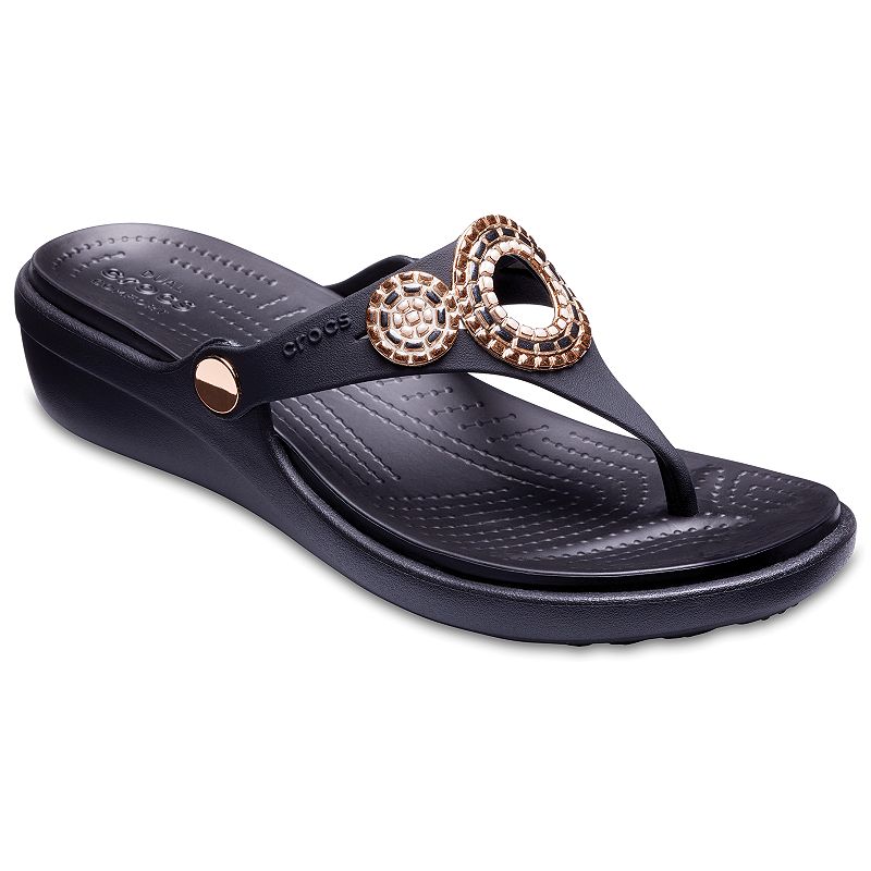 Crocs Sanrah Diamante Women's Wedge Sandals, Size: 11, Grey | Pretty Long (US) Crocs Sanrah Diamante Women's Wedge Sandals, Size: 11, Grey | Pretty Long (US)