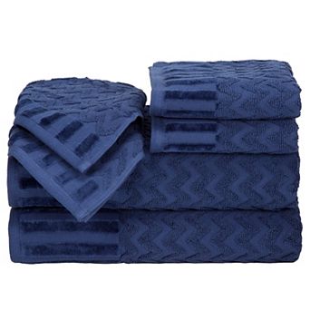 Portsmouth Home Chevron 6 pc Bath Towel Set