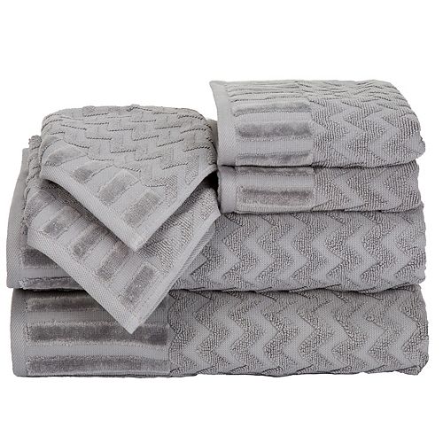 Portsmouth Home Chevron 6piece Bath Towel Set