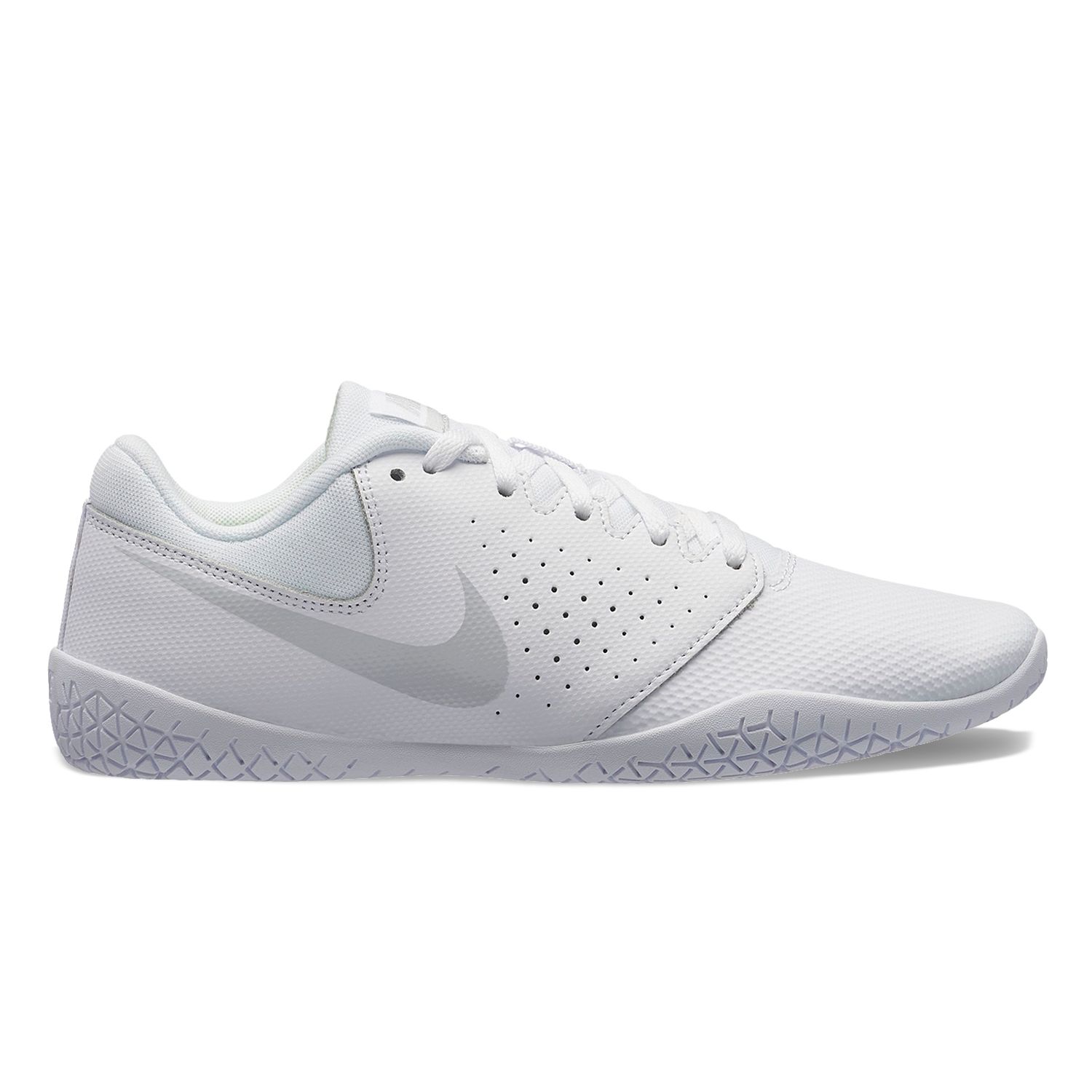 white nike sideline cheer shoes