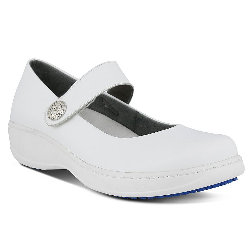 Spring Step Wisteria Women's Mary Jane Shoes, Size: 7 Medium, White