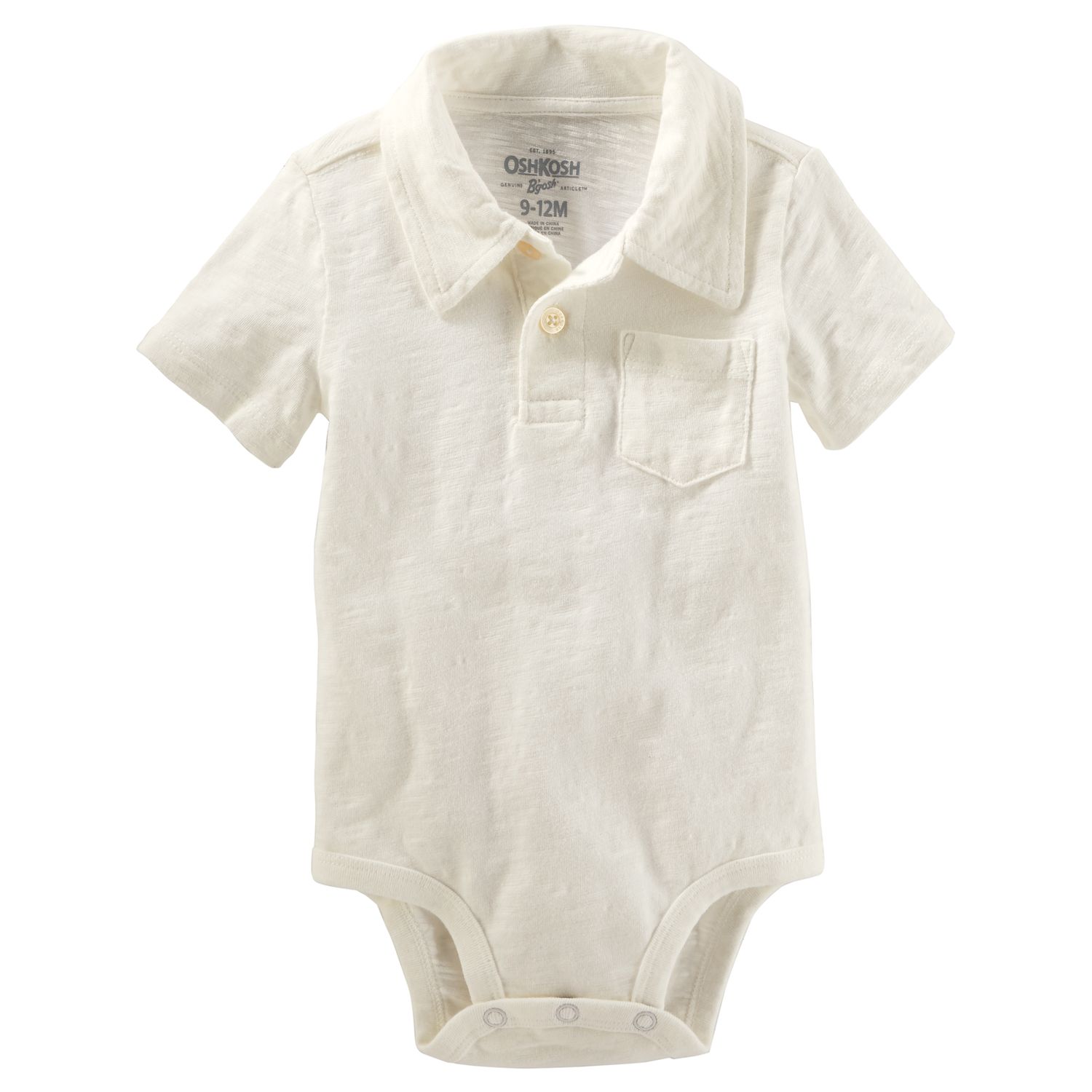 baby boy polo bodysuit