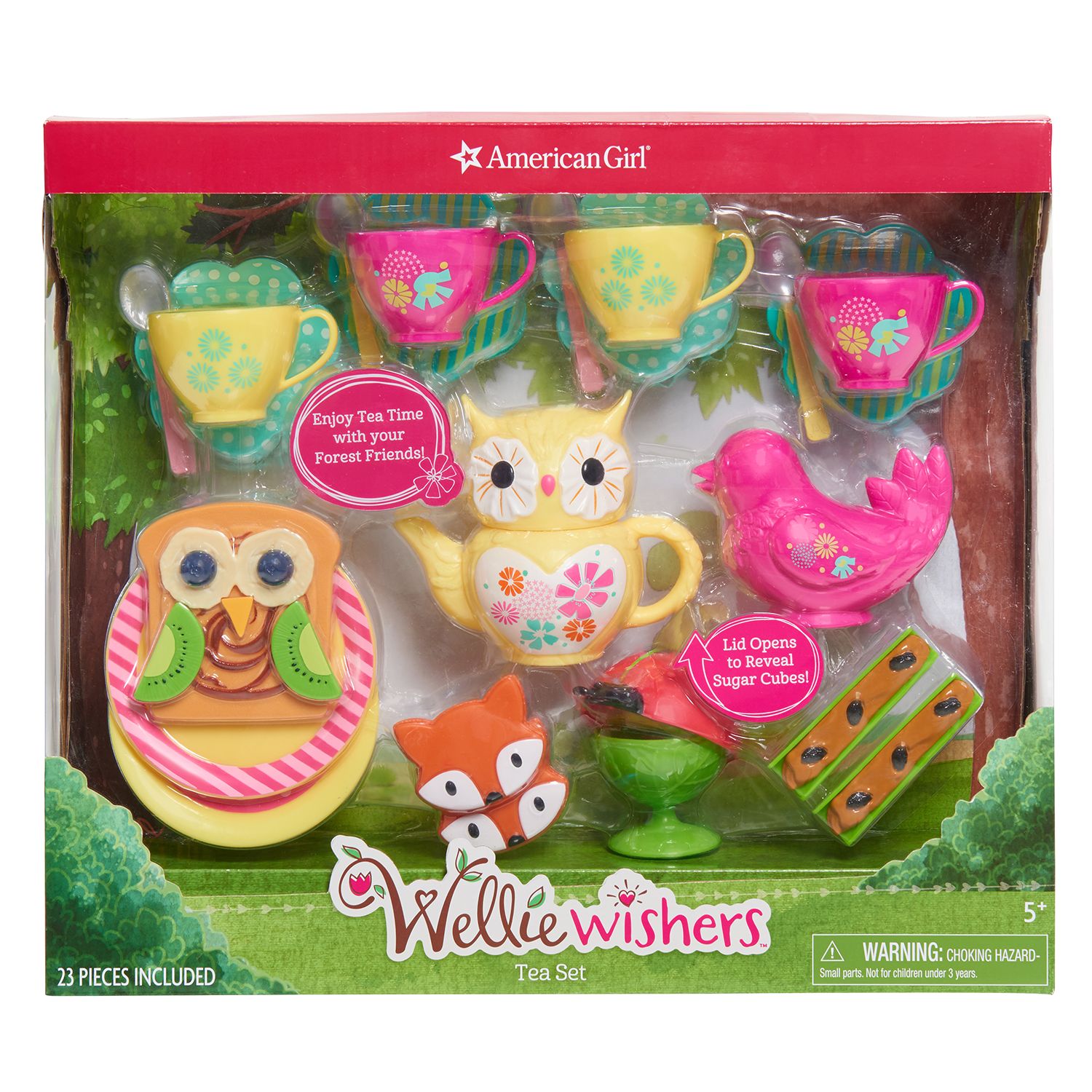 american girl wellie wishers tea set