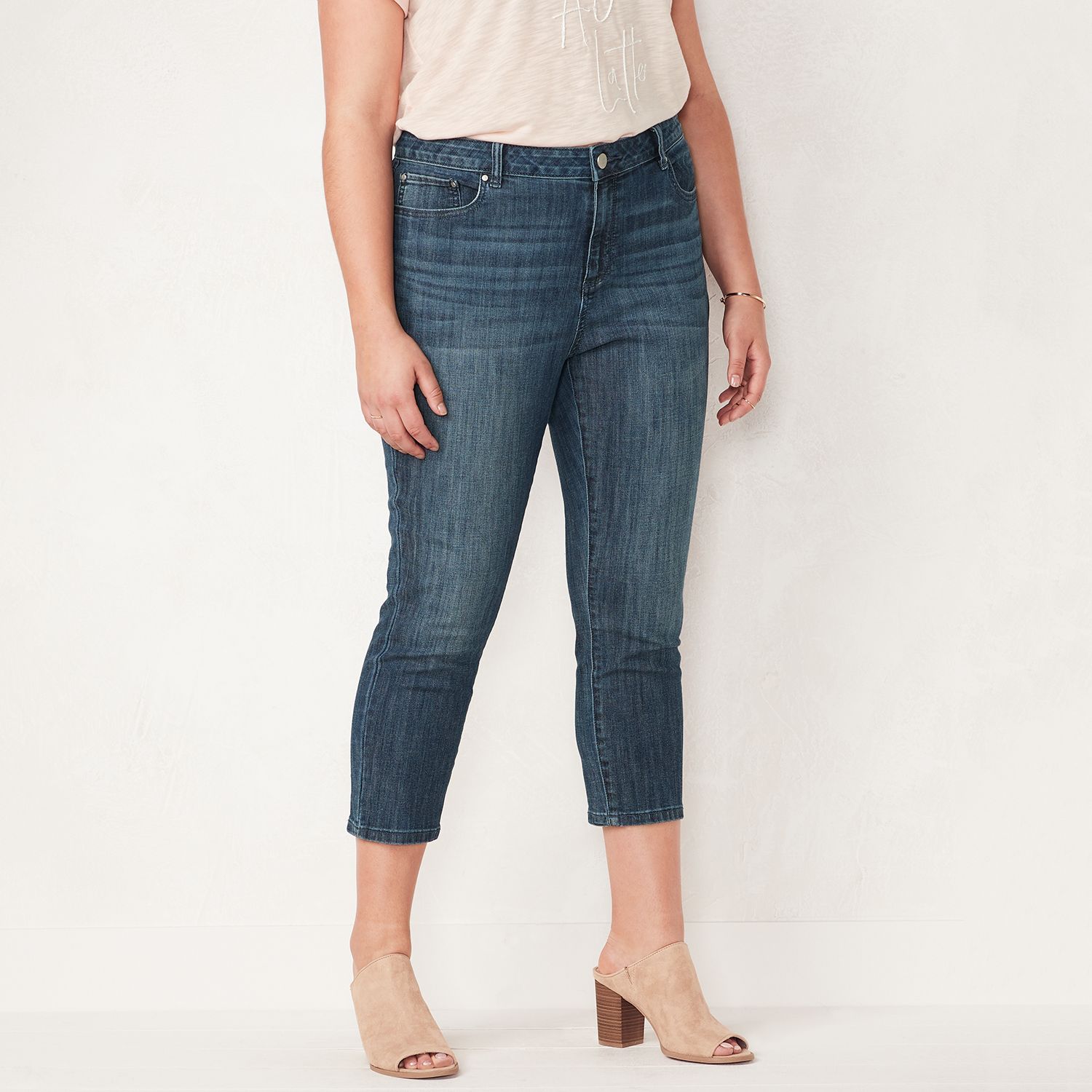 lauren conrad skinny capri jeans