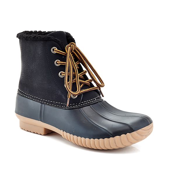 Kohls womens duck on sale boots