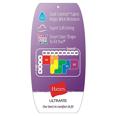 Hanes Ultimate Bras: Soft Natural Lift Foam T-Shirt Bra DHHU25