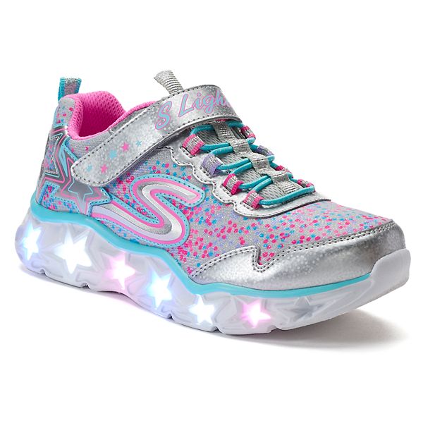 Girls light on sale up sketchers