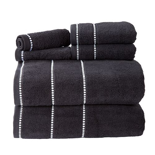 Portsmouth Home Quick Dry 6piece Bath Towel Set