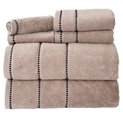 Portsmouth Home Quick Dry 6piece Bath Towel Set