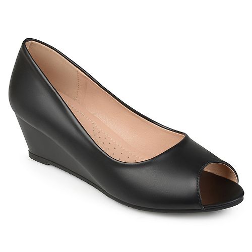 journee collection womens calista pumps wedge heel