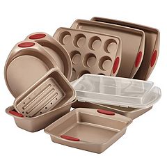 Ayesha Curry 4pc Copper Toaster Oven Bakeware Set